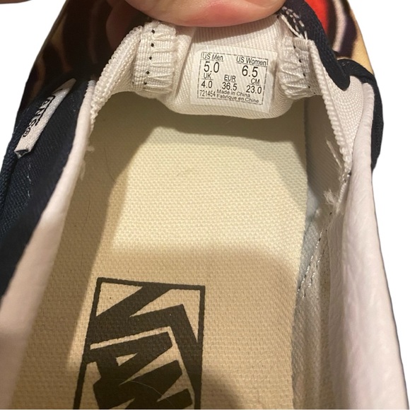 Vans Slip On Shoe Skater Hippie colorful  Women 6.5 Men 5.  NEW - Picture 11 of 11